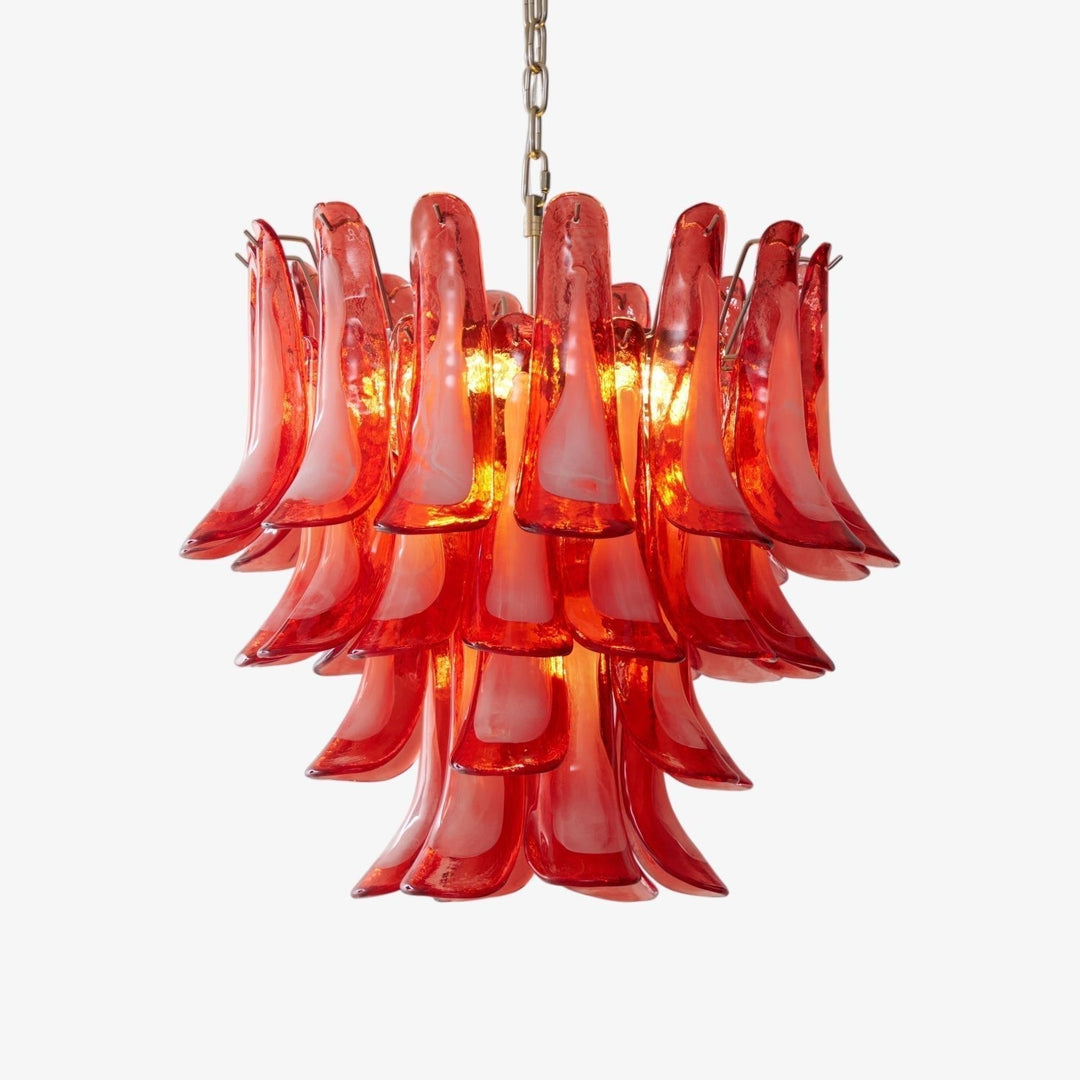 Aurora Chandelier en Verre Vintage - Neutralighting