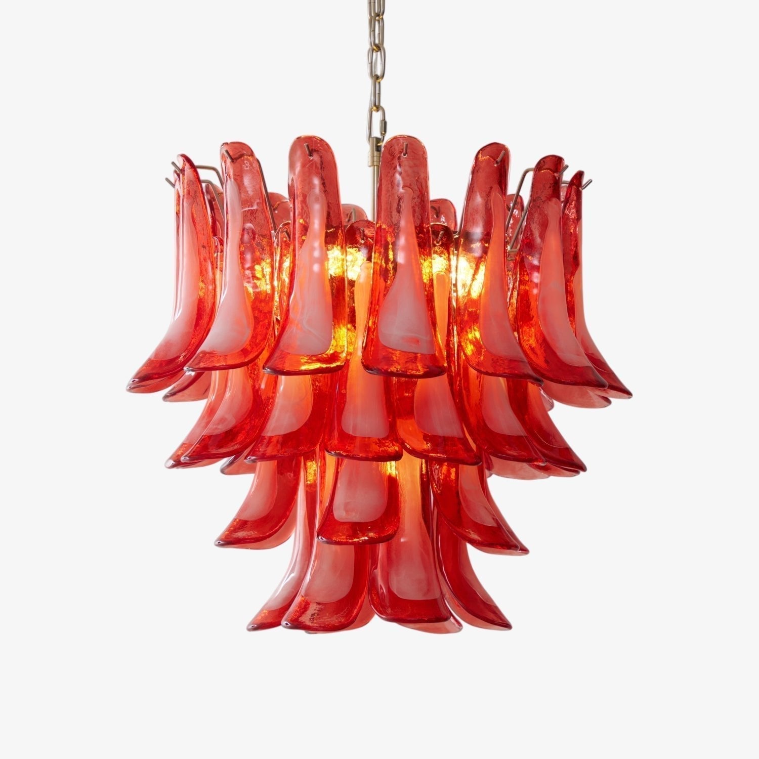 Aurora Chandelier en Verre Vintage - Neutralighting
