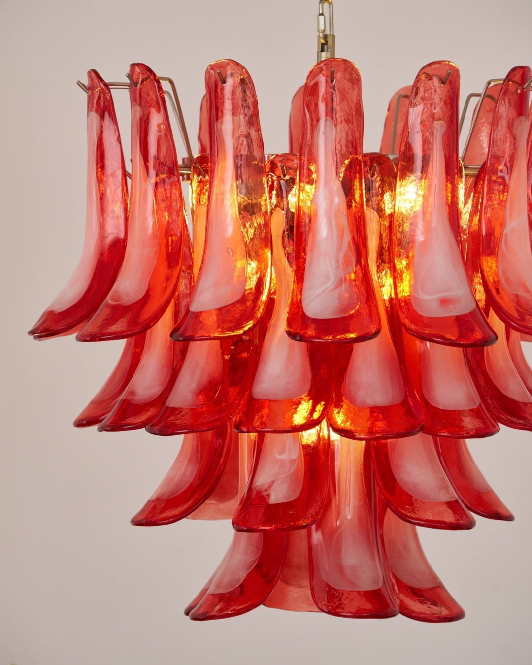 Aurora Chandelier en Verre Vintage - Neutralighting