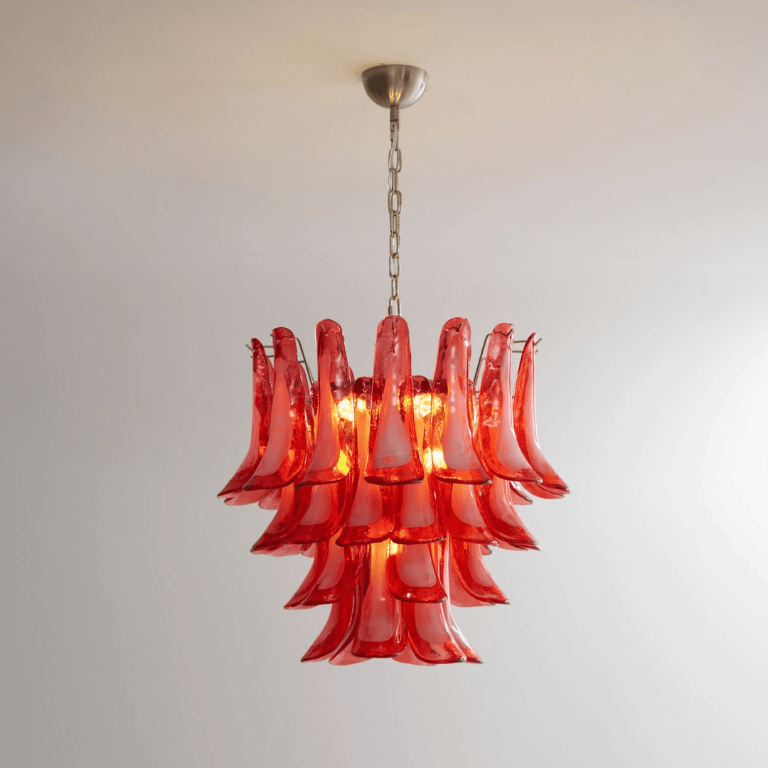Aurora Chandelier en Verre Vintage - Neutralighting