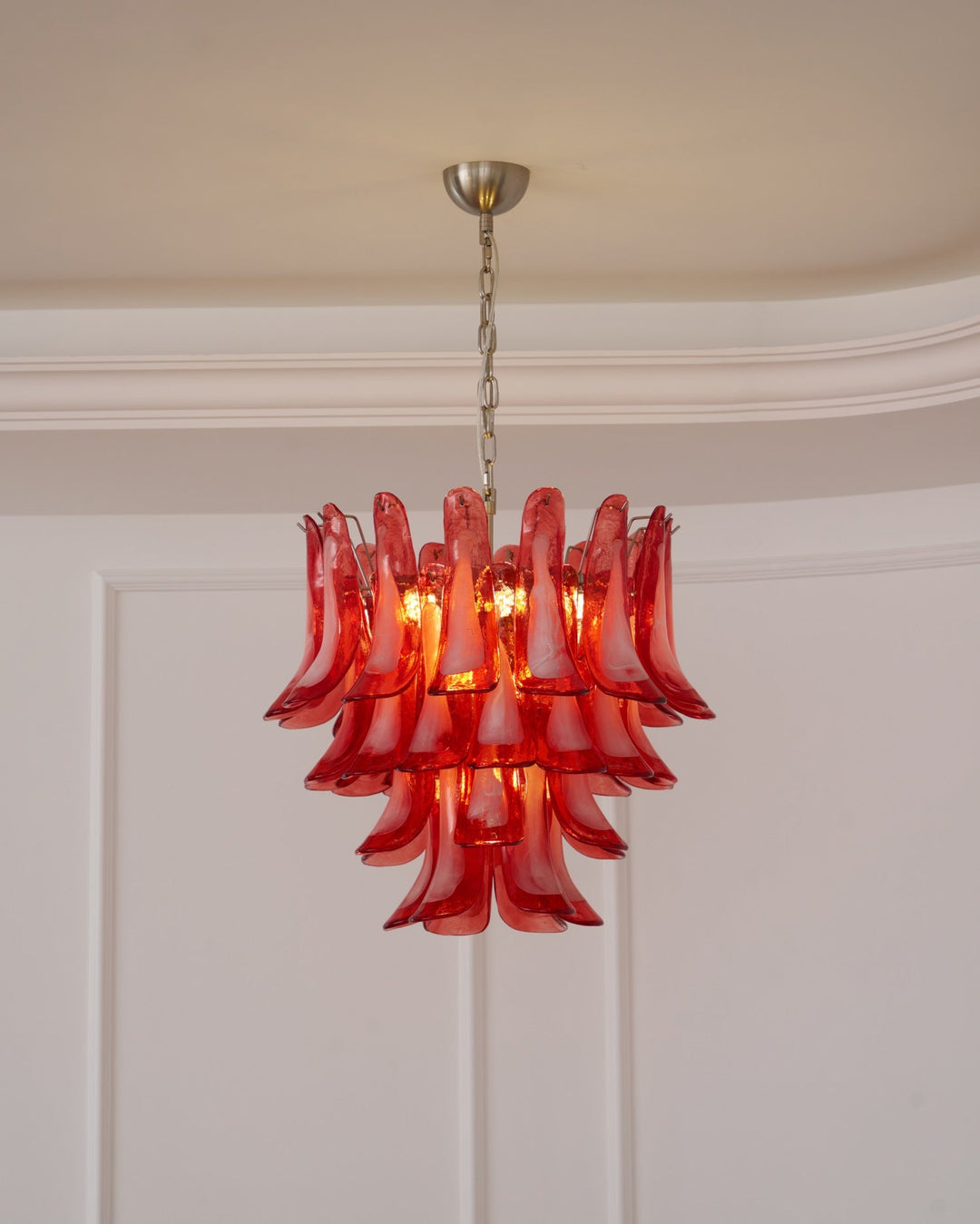 Aurora Chandelier en Verre Vintage - Neutralighting