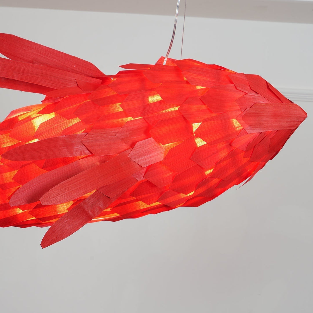 Vamararae Suspension Koi tourbillon cramoisi - Neutralighting