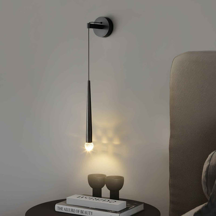Verre 10cm Noir LED