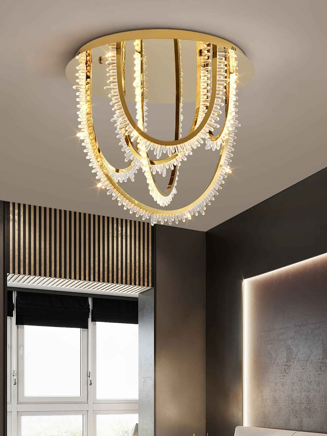 Lampe al en Cristal – Design Contemporain