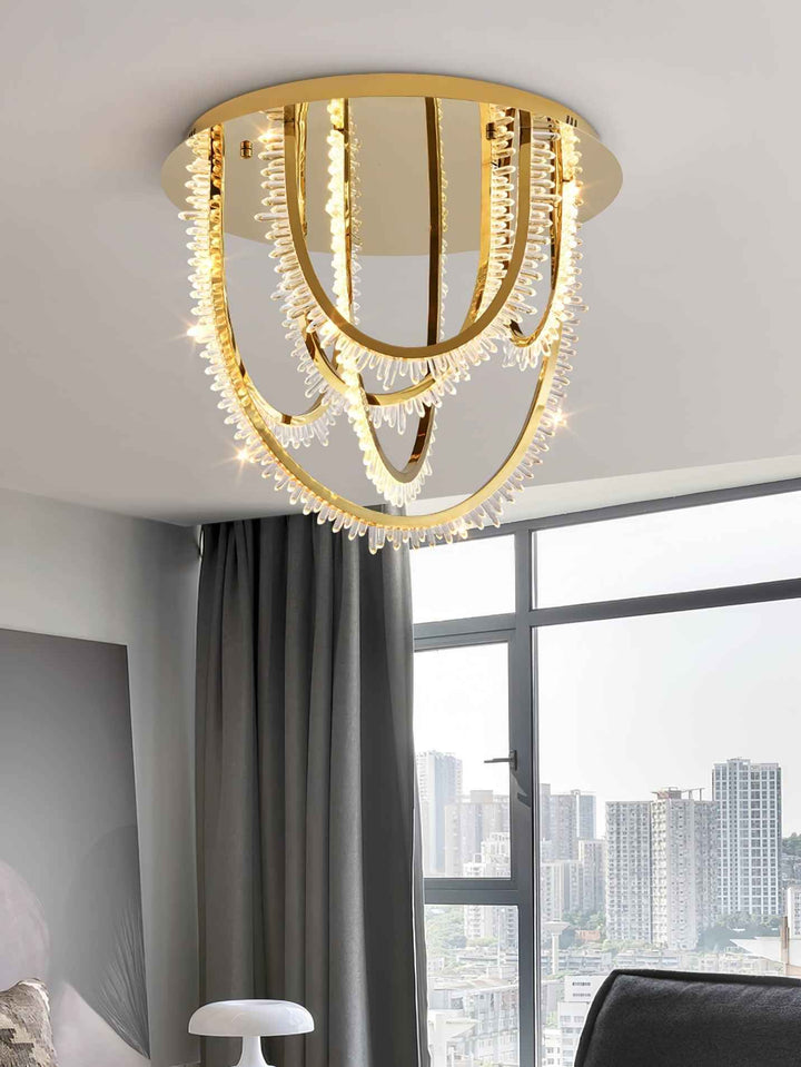 Lampe al en Cristal – Design Contemporain