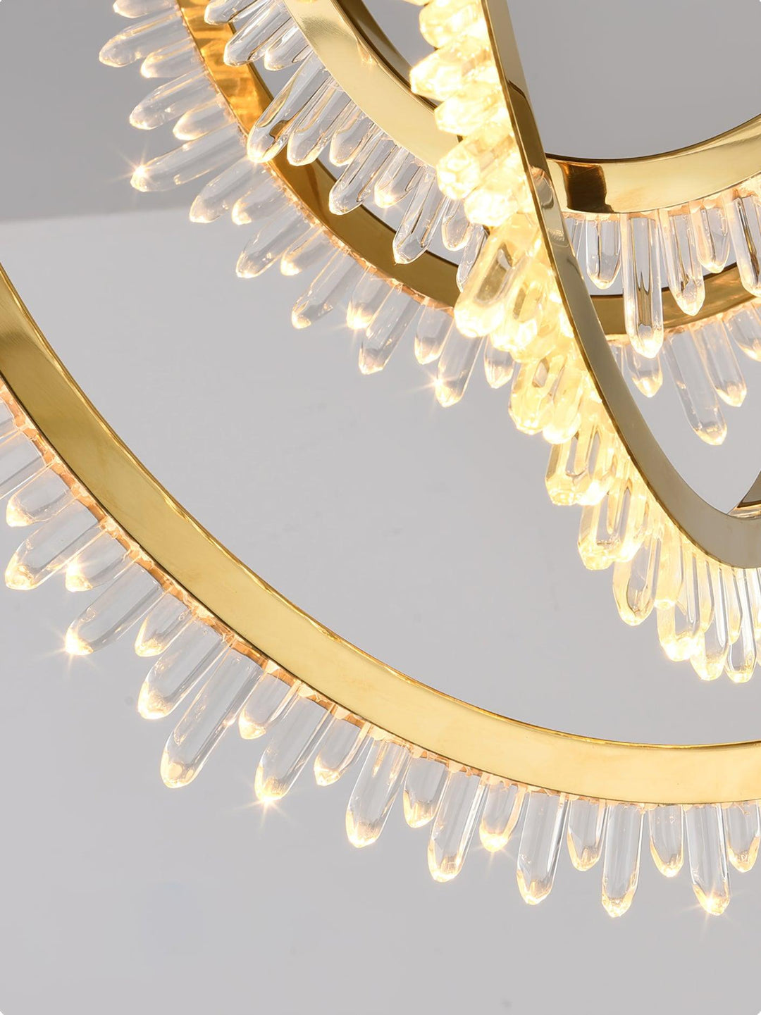 Crystal Lampe Plafonnier Cristal Corde à Créativité Individuelle - Neutralighting