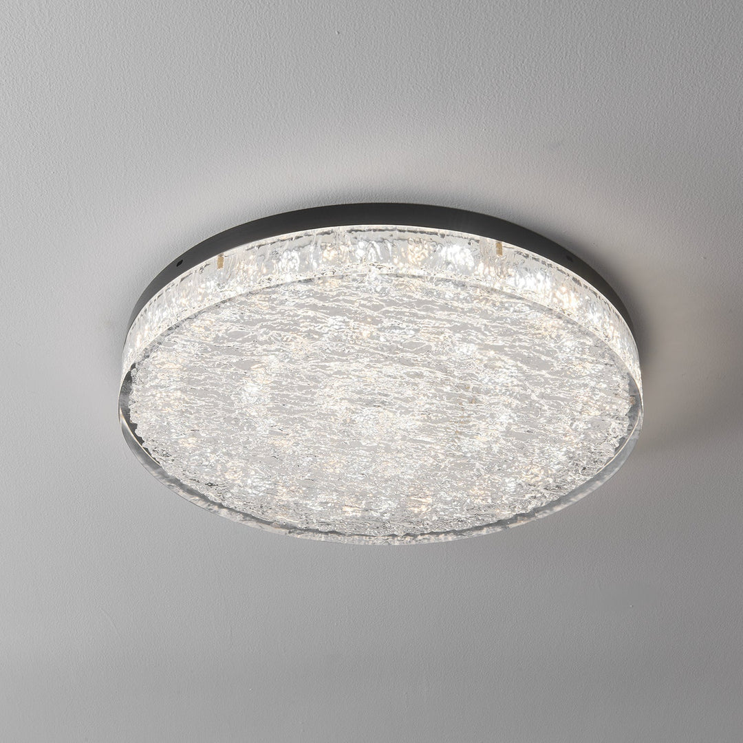 Zemara Plafonnier en Résine Cristal Luxe - Neutralighting