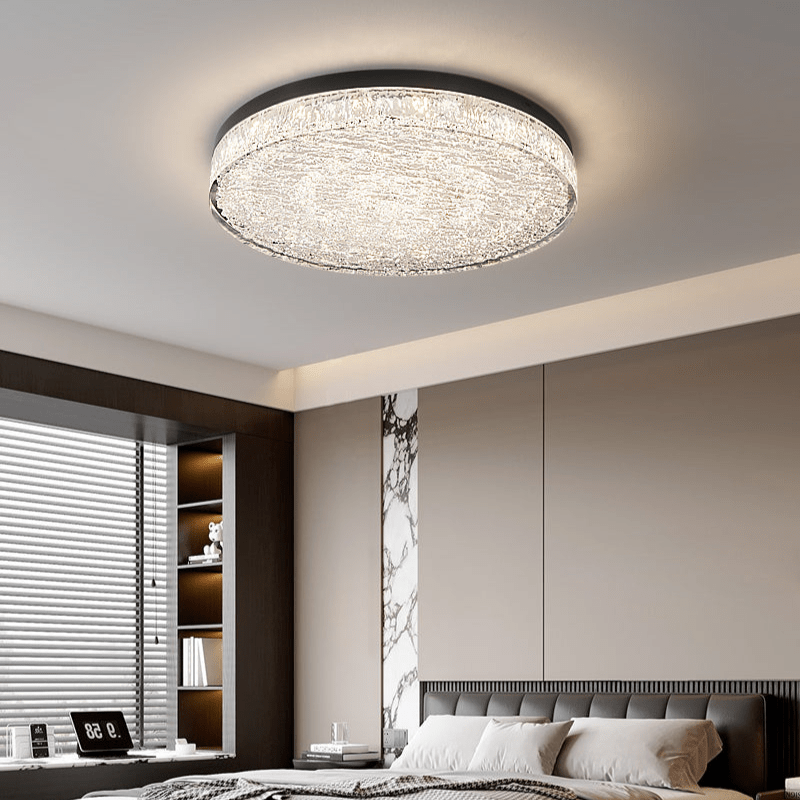 Zemara Plafonnier en Résine Cristal Luxe - Neutralighting