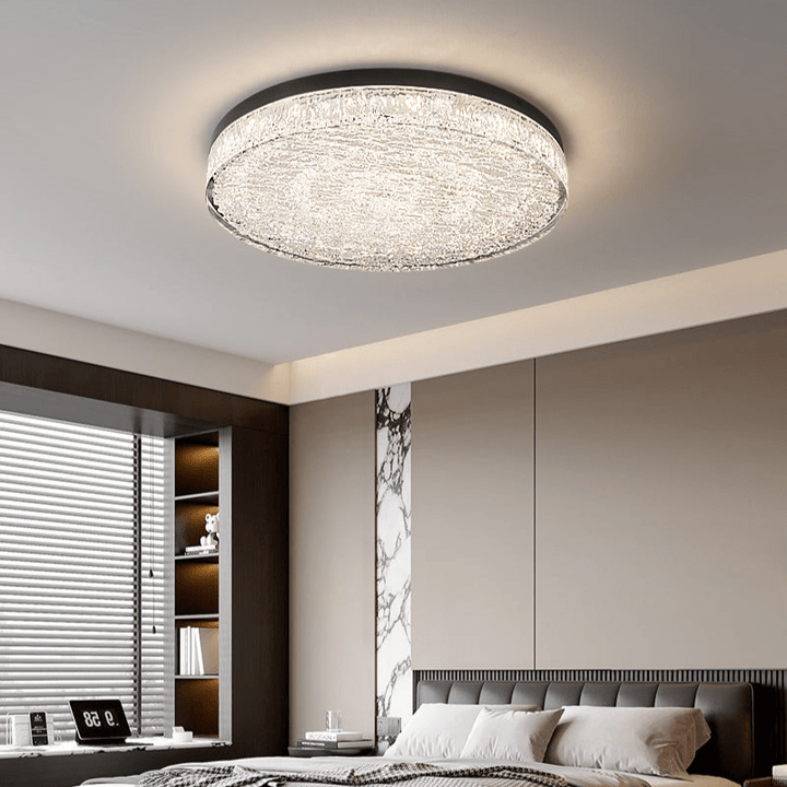 Zemara Plafonnier en Résine Cristal Luxe - Neutralighting