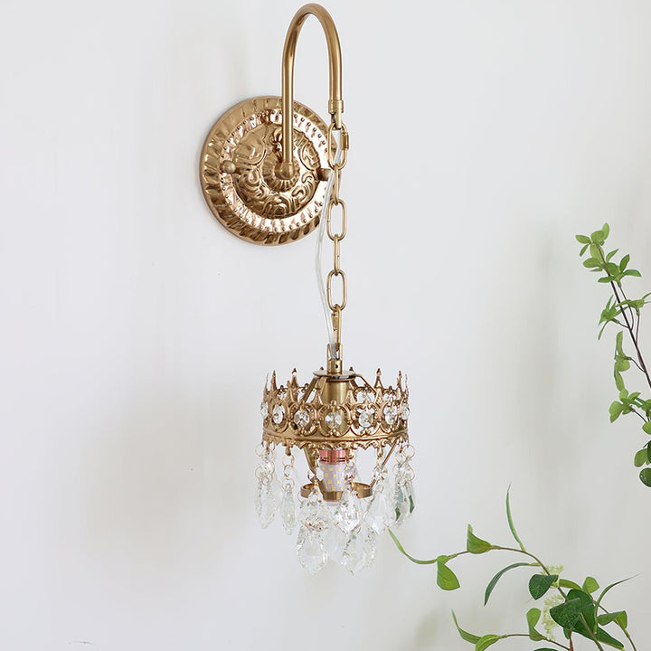 Ivmarila Applique Murale Art Nordique Couronne en Cristal - Neutralighting