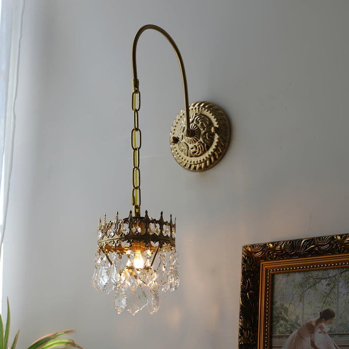 Ivmarila Applique Murale Art Nordique Couronne en Cristal - Neutralighting