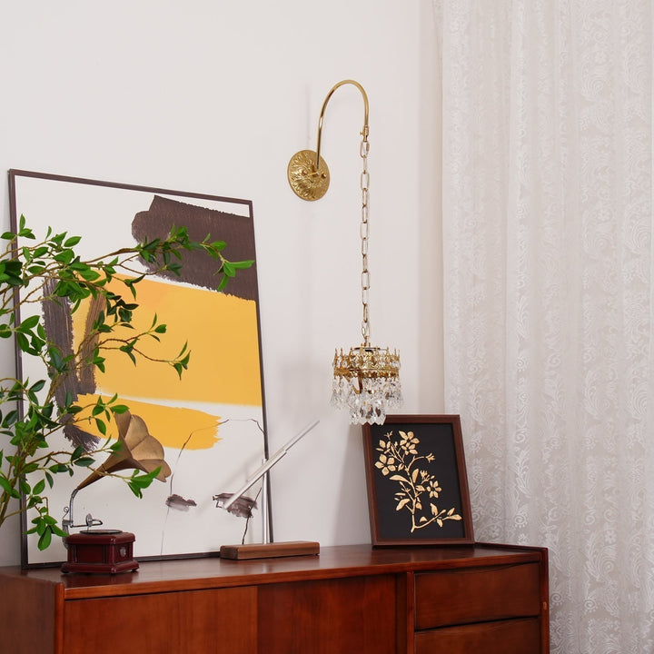 Ivmarila Applique Murale Art Nordique Couronne en Cristal - Neutralighting