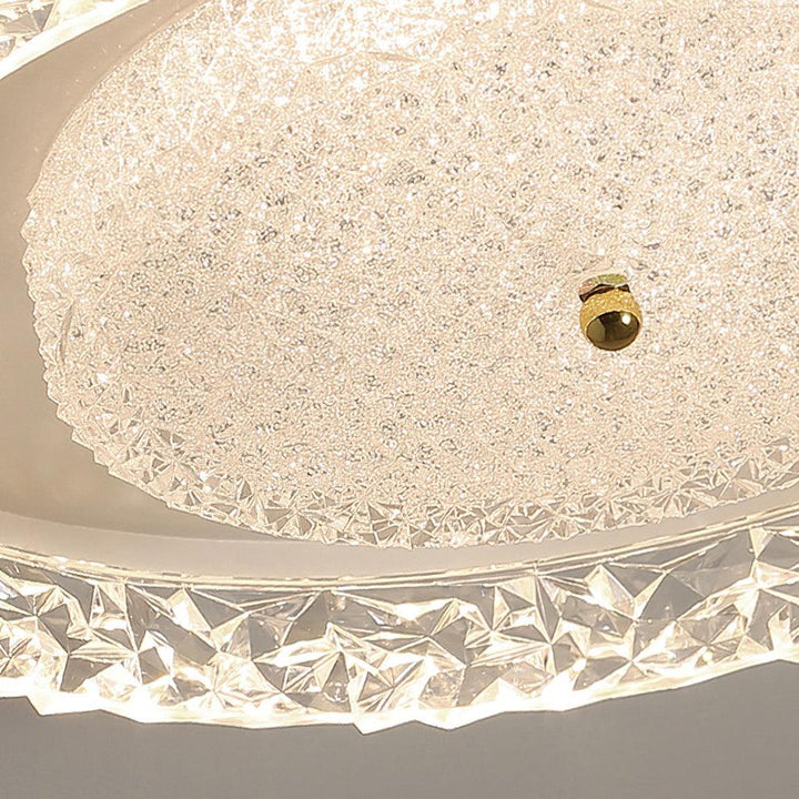 Agave Plafonnier Postmoderne de Luxe en Cristal - Neutralighting