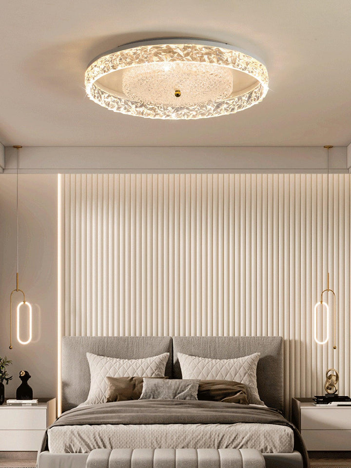 Agave Plafonnier Postmoderne de Luxe en Cristal - Neutralighting