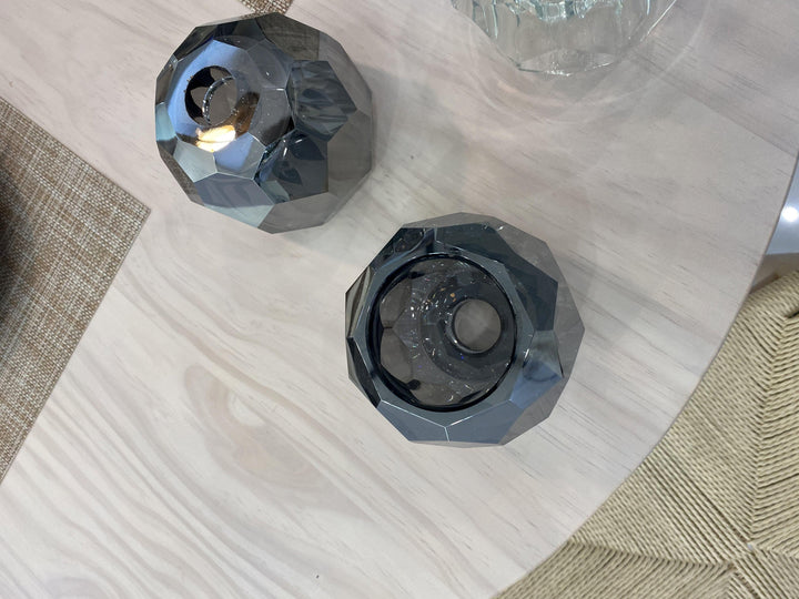 Lustra Suspension Lampe Boule en Cristal et Laiton en Grappe - Neutralighting