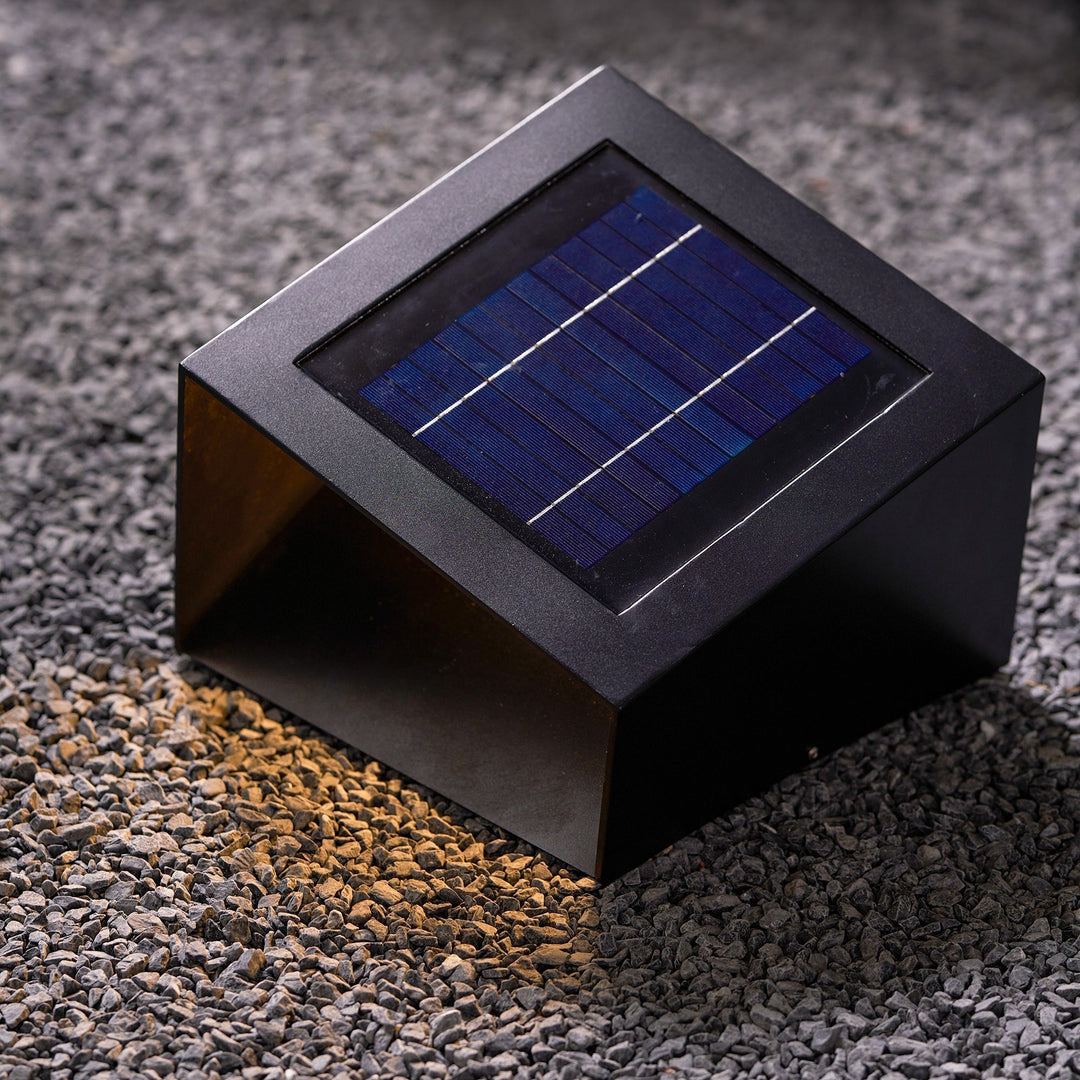 Evsore Lampe Solaire Extérieure Unique Cube Jardin - Neutralighting