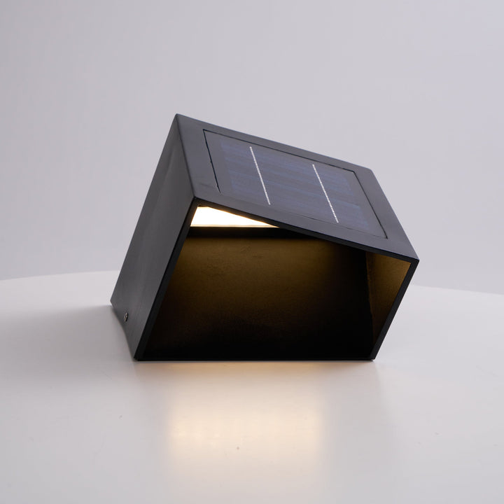 Evsore Lampe Solaire Extérieure Unique Cube Jardin - Neutralighting