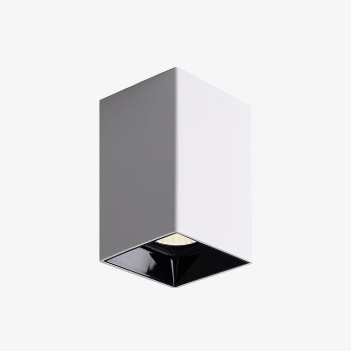 Lustra Plafonnier Cube Carré Noir Projecteur - Neutralighting