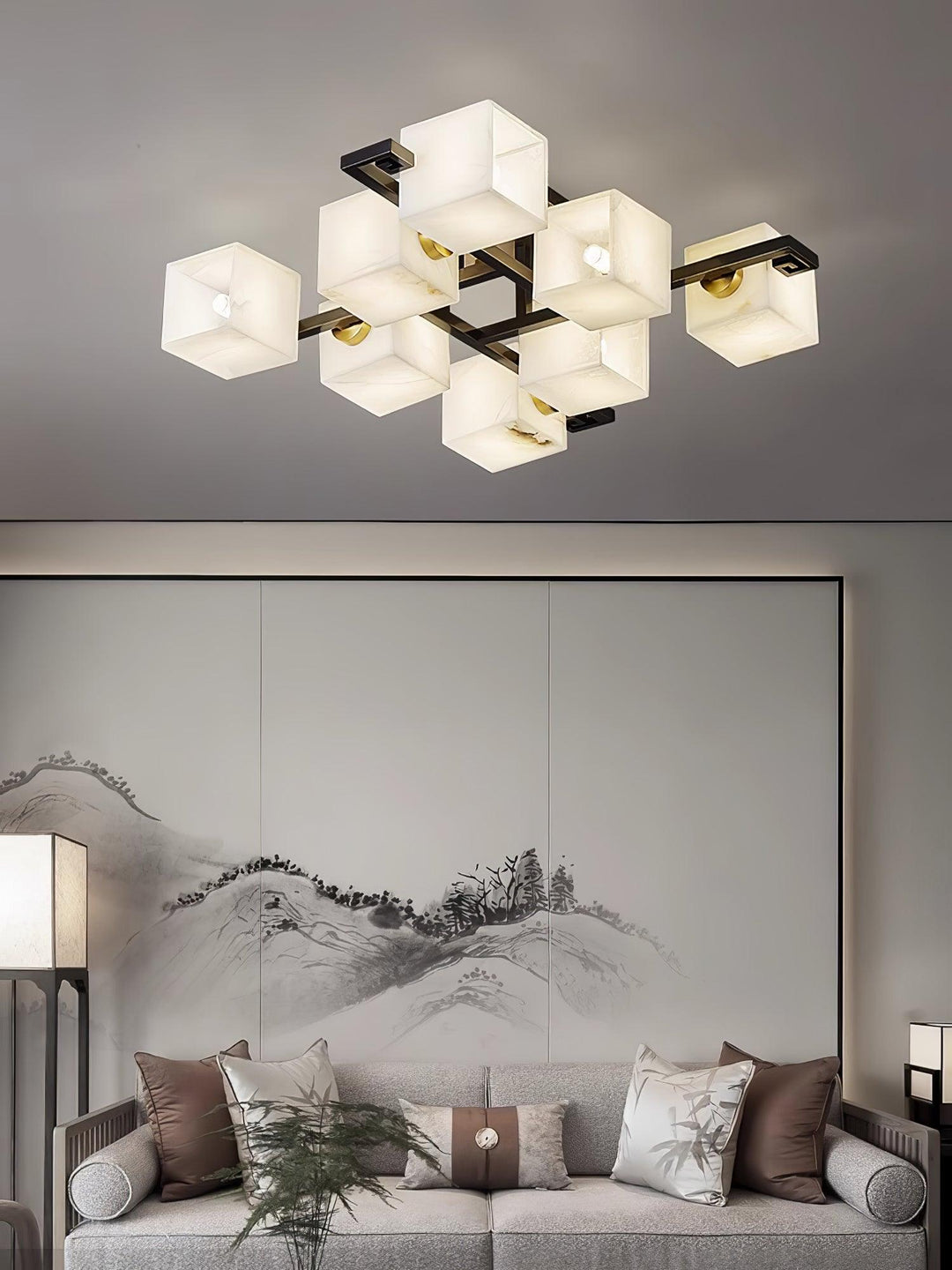 Kaelen Plafonnier Moderne en Albâtre - Neutralighting
