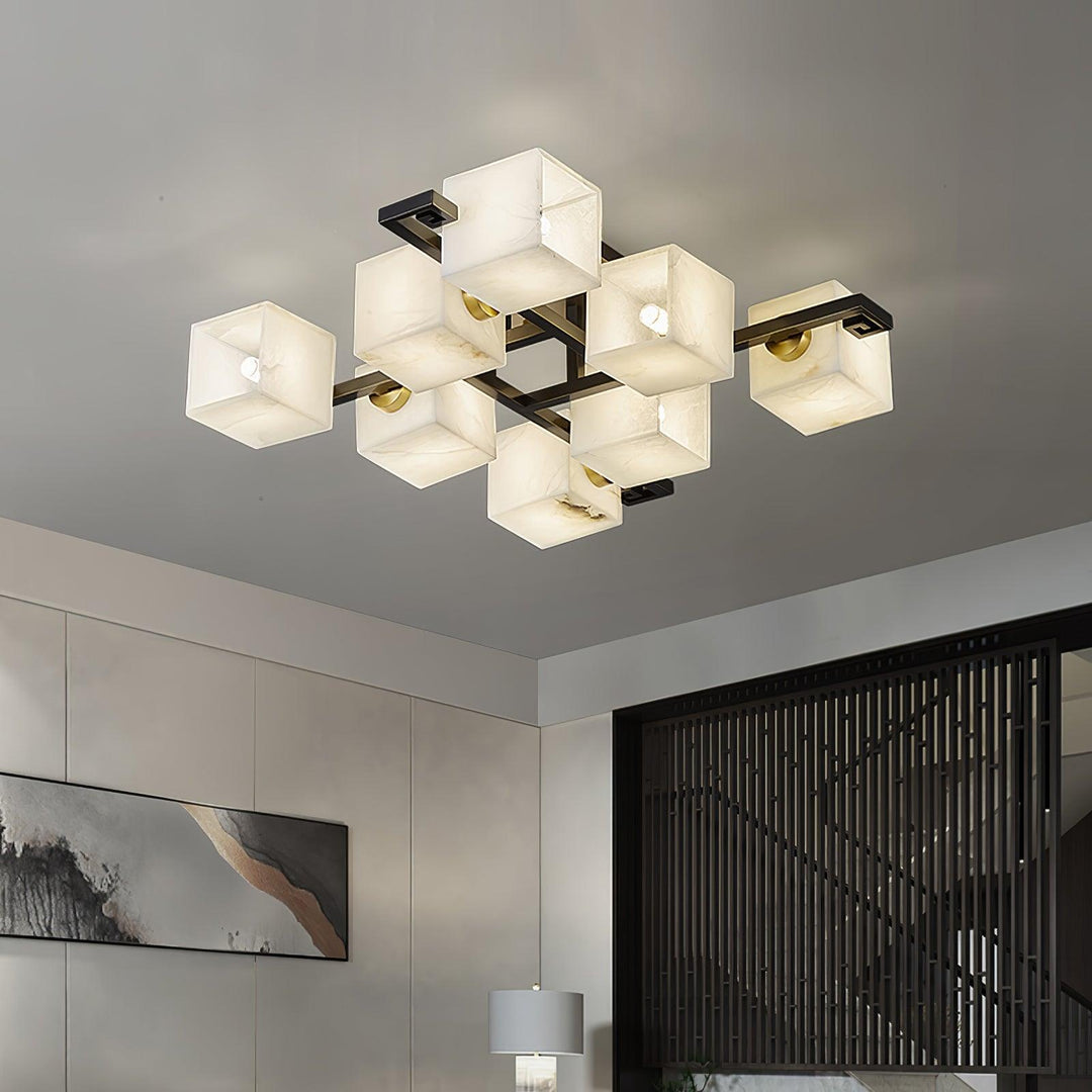 Kaelen Plafonnier Moderne en Albâtre - Neutralighting