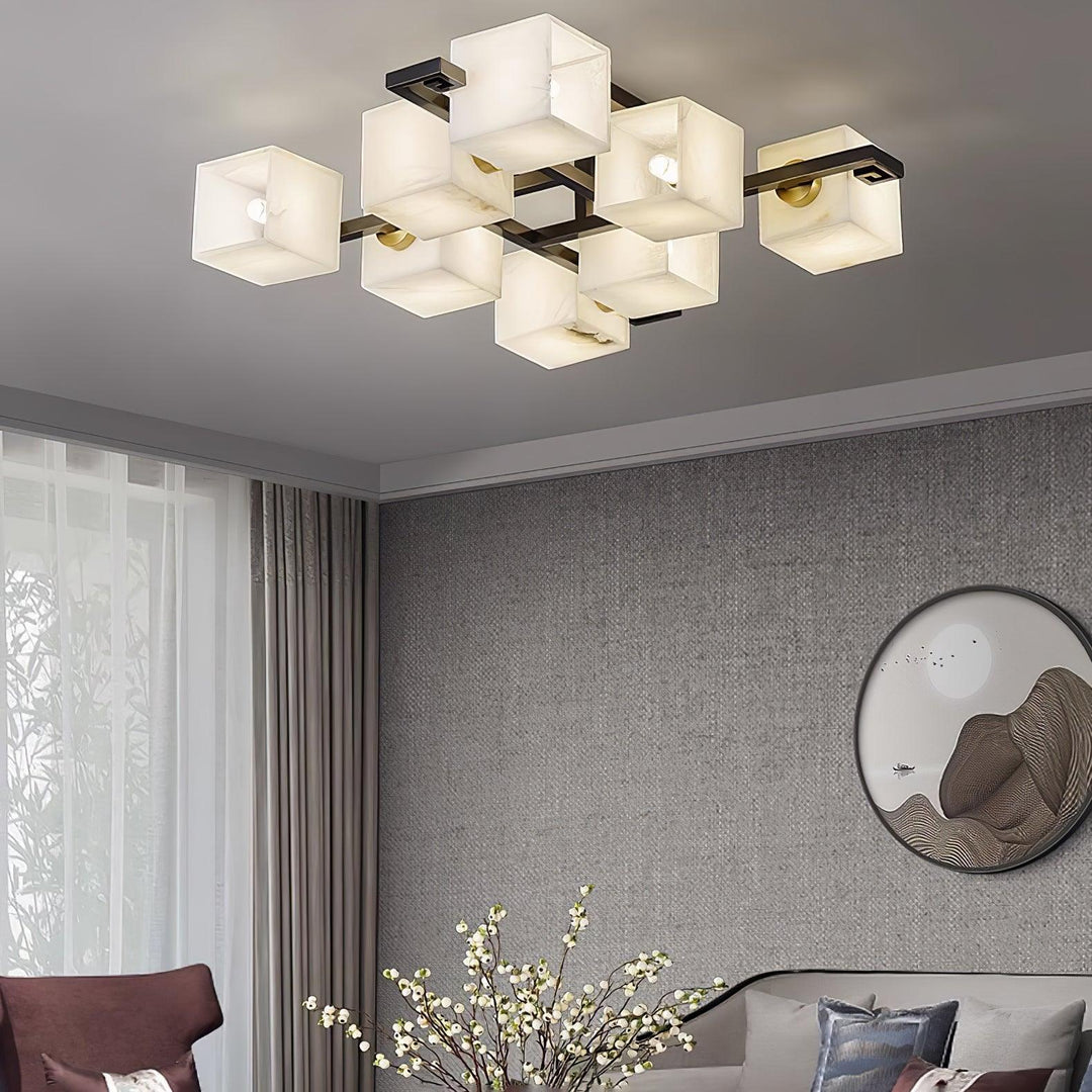 Kaelen Plafonnier Moderne en Albâtre - Neutralighting