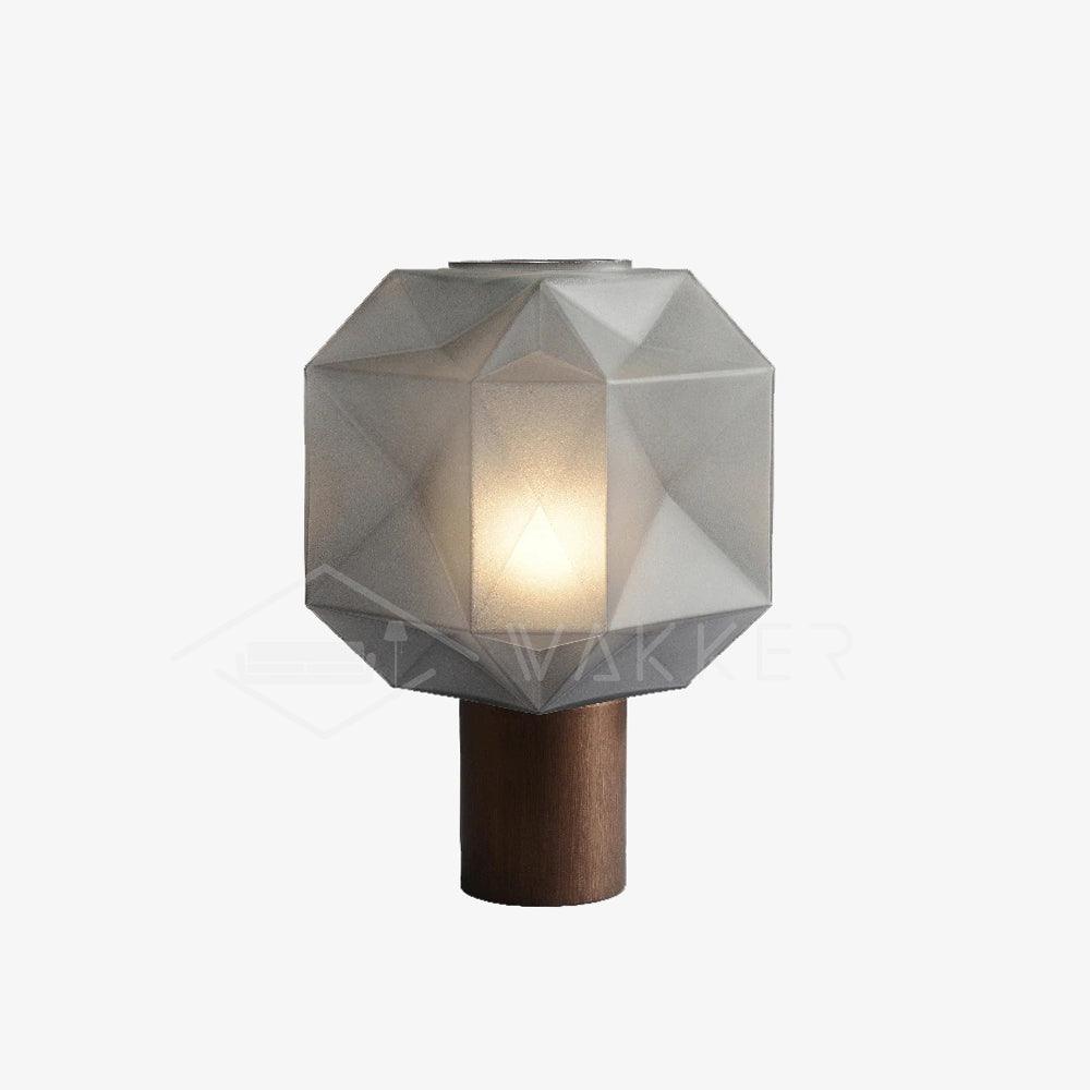 Ivsileth Lampe de Table Art Nordique en Verre Haut de Gamme - Neutralighting