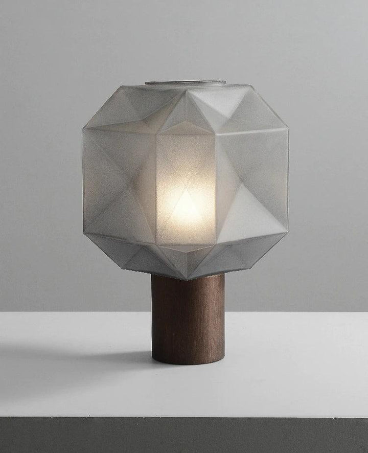 Ivsileth Lampe de Table Art Nordique en Verre Haut de Gamme - Neutralighting