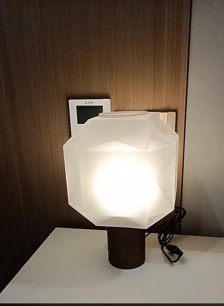 Ivsileth Lampe de Table Art Nordique en Verre Haut de Gamme - Neutralighting