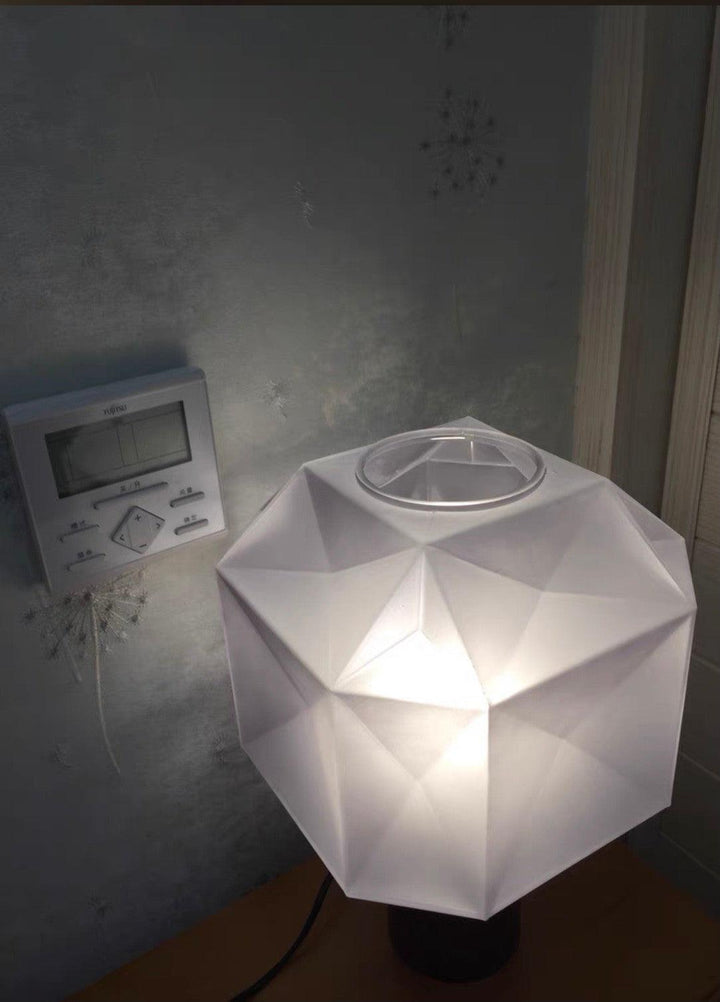Ivsileth Lampe de Table Art Nordique en Verre Haut de Gamme - Neutralighting