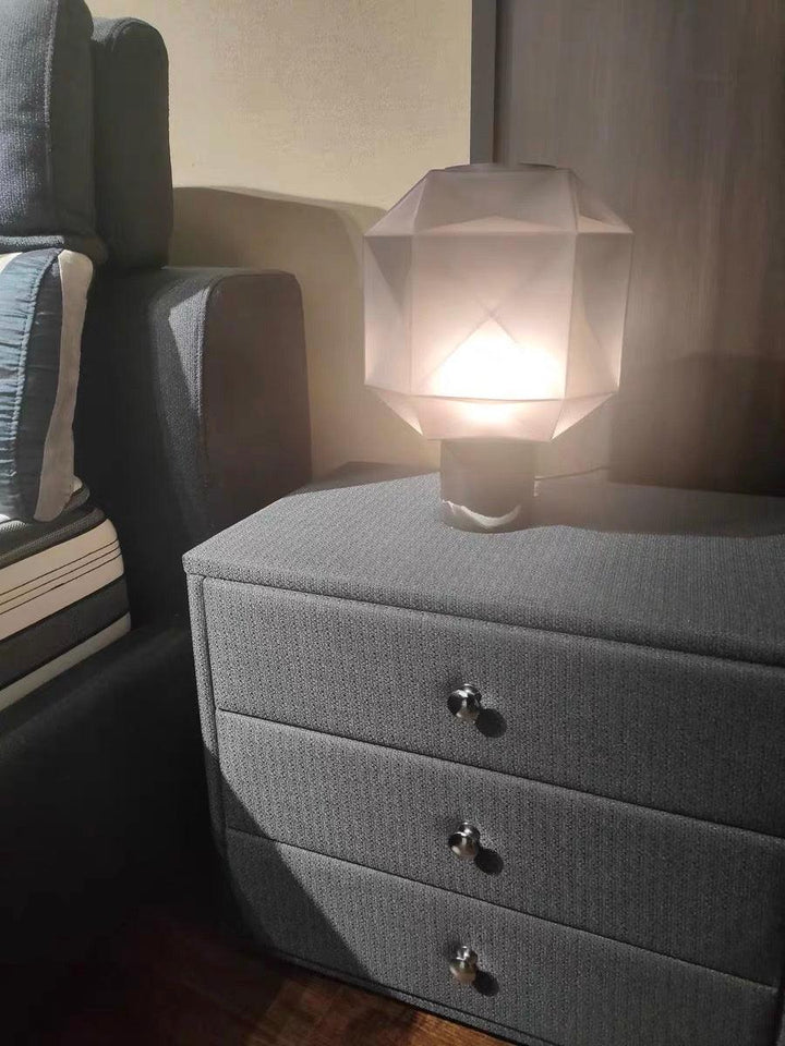 Ivsileth Lampe de Table Art Nordique en Verre Haut de Gamme - Neutralighting