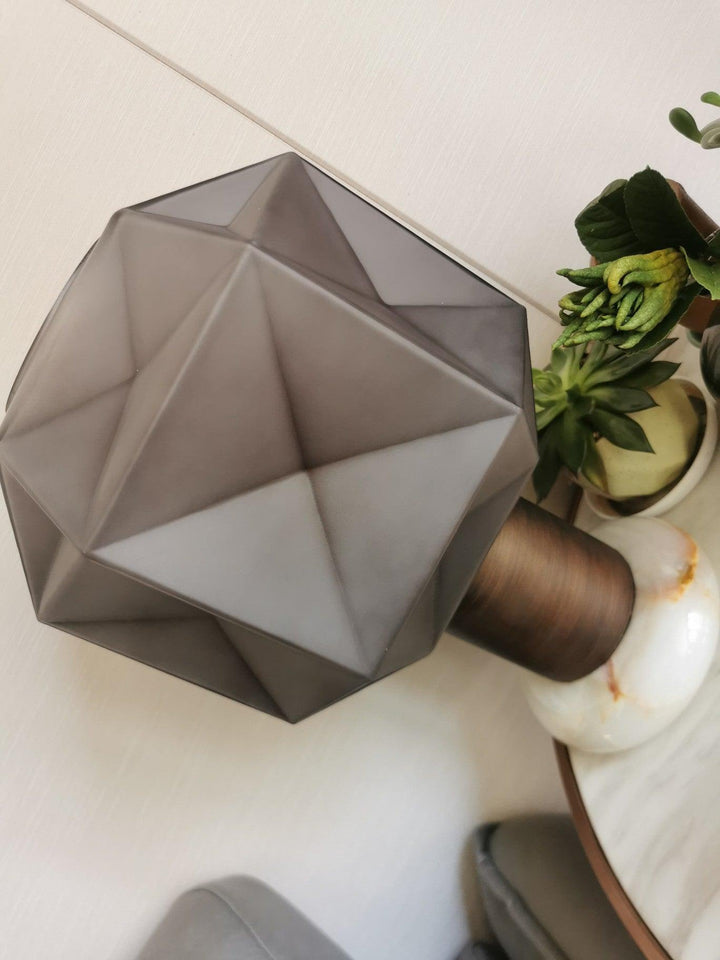Ivsileth Lampe de Table Art Nordique en Verre Haut de Gamme - Neutralighting