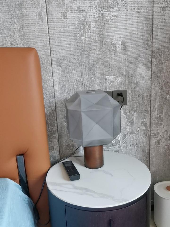 Ivsileth Lampe de Table Art Nordique en Verre Haut de Gamme - Neutralighting