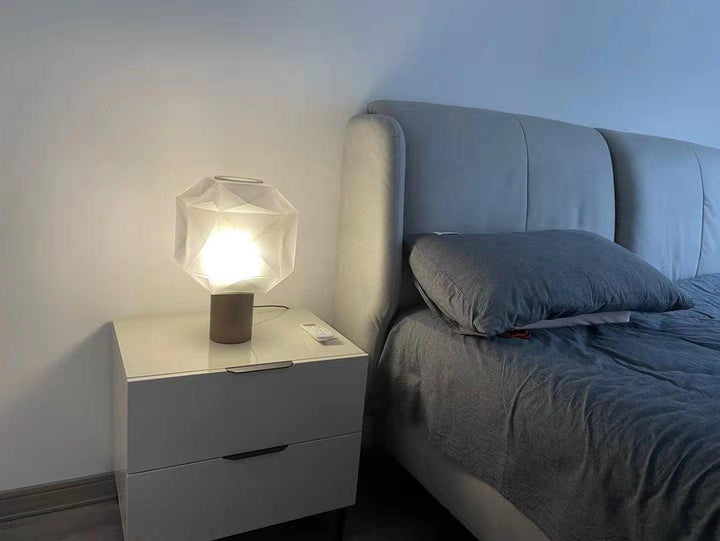 Ivsileth Lampe de Table Art Nordique en Verre Haut de Gamme - Neutralighting