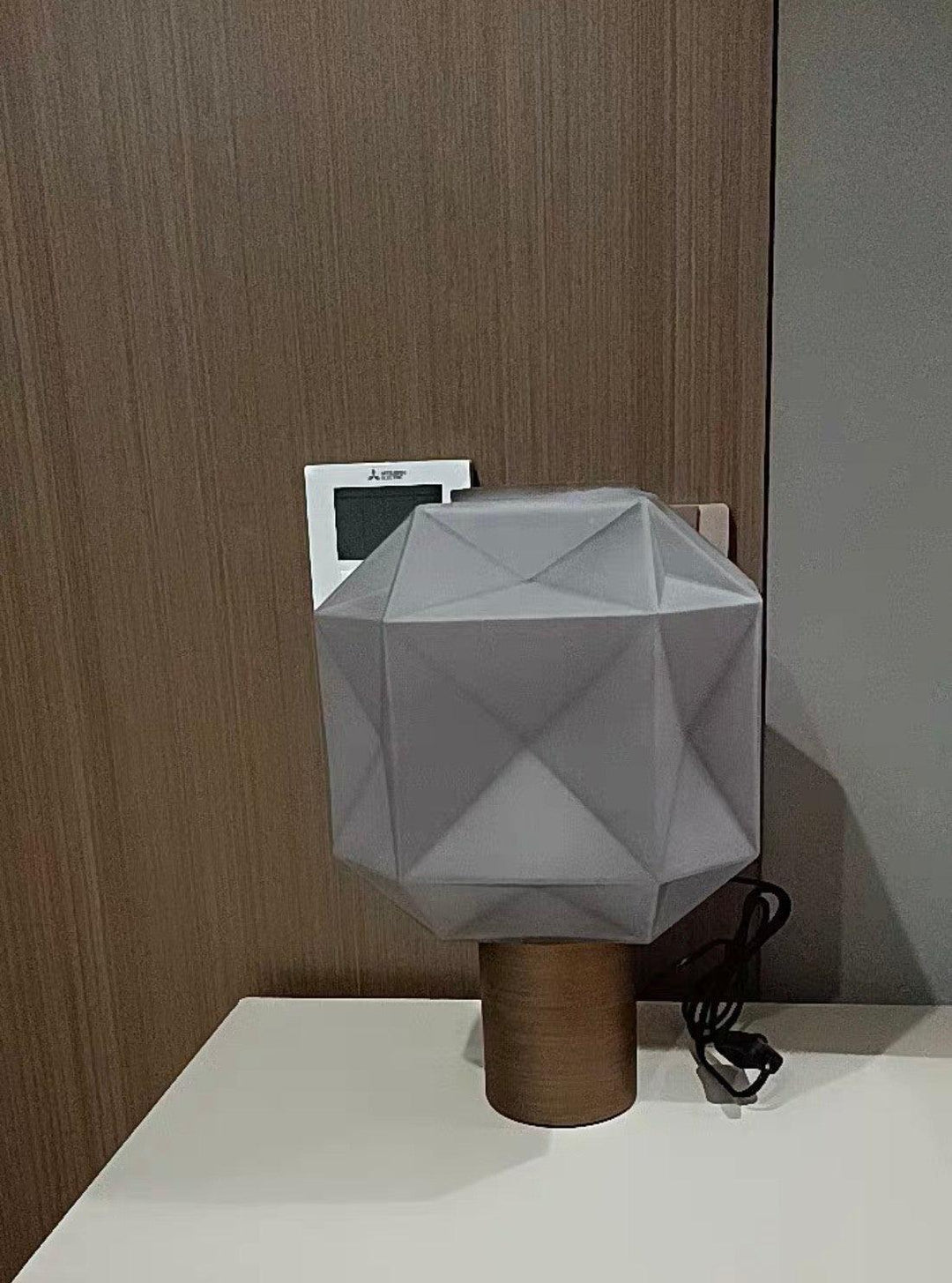 Ivsileth Lampe de Table Art Nordique en Verre Haut de Gamme - Neutralighting