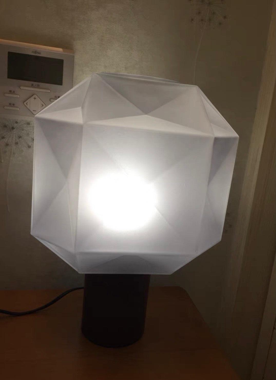 Ivsileth Lampe de Table Art Nordique en Verre Haut de Gamme - Neutralighting