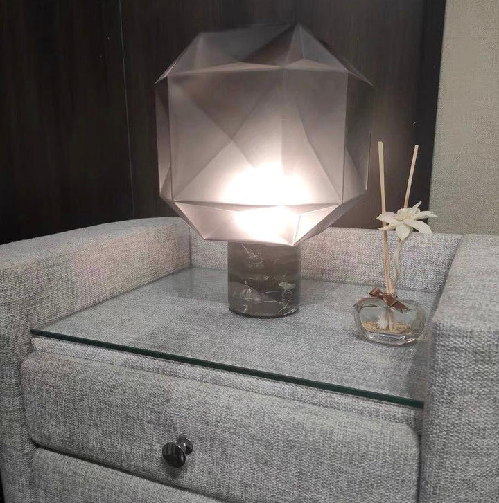 Ivsileth Lampe de Table Art Nordique en Verre Haut de Gamme - Neutralighting