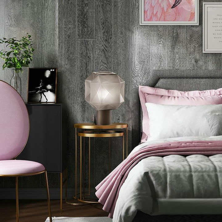 Ivsileth Lampe de Table Art Nordique en Verre Haut de Gamme - Neutralighting