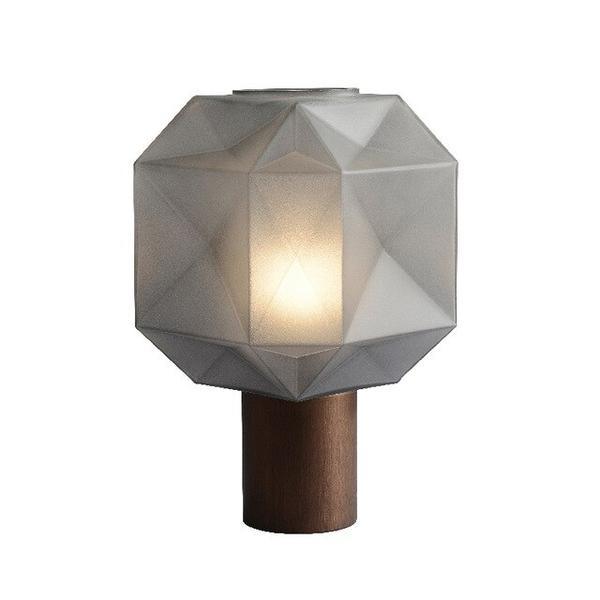 Ivsileth Lampe de Table Art Nordique en Verre Haut de Gamme - Neutralighting