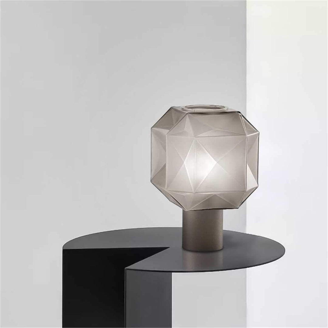 Ivsileth Lampe de Table Art Nordique en Verre Haut de Gamme - Neutralighting