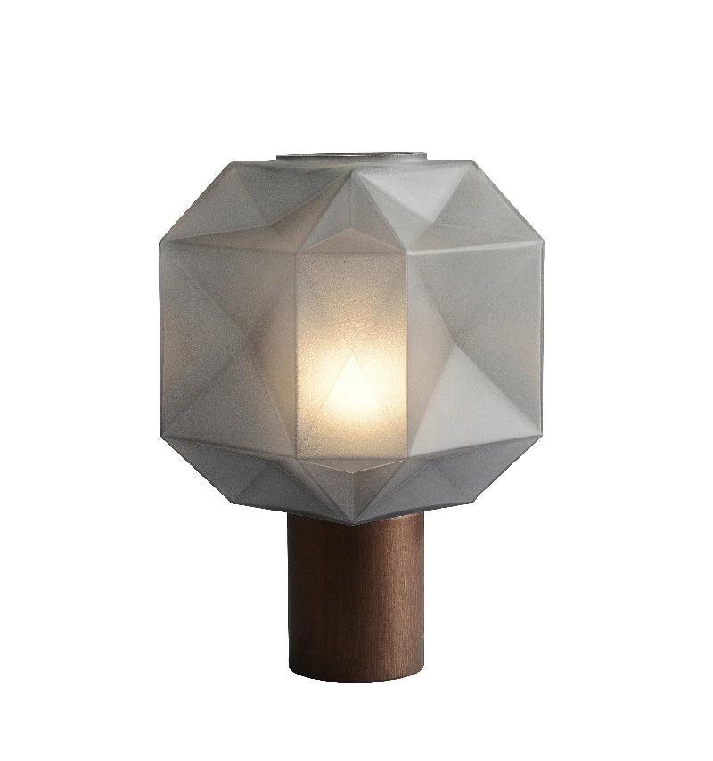 Ivsileth Lampe de Table Art Nordique en Verre Haut de Gamme - Neutralighting