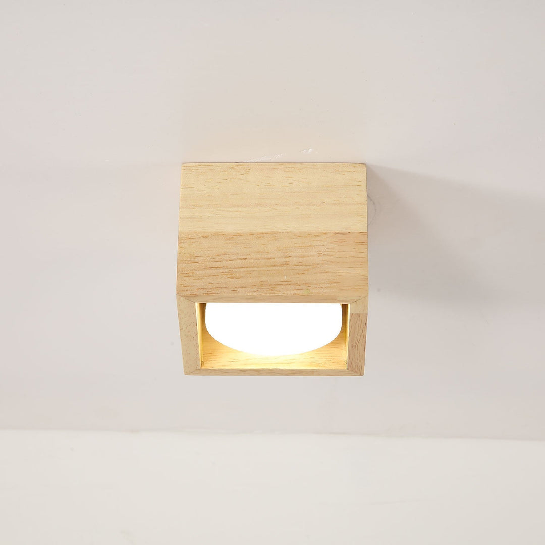 Eliza Minimaliste Bois Plafonnier Lumière - Neutralighting