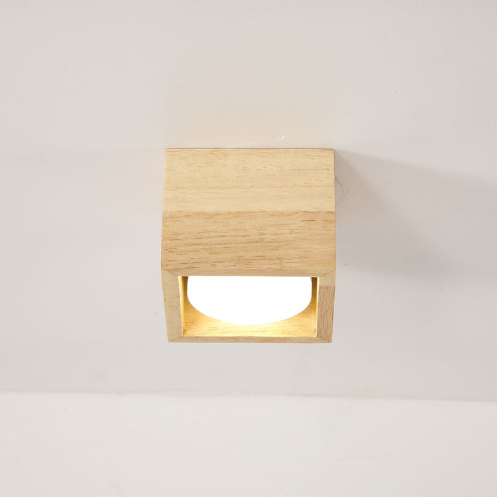 Eliza Minimaliste Bois Plafonnier Lumière - Neutralighting