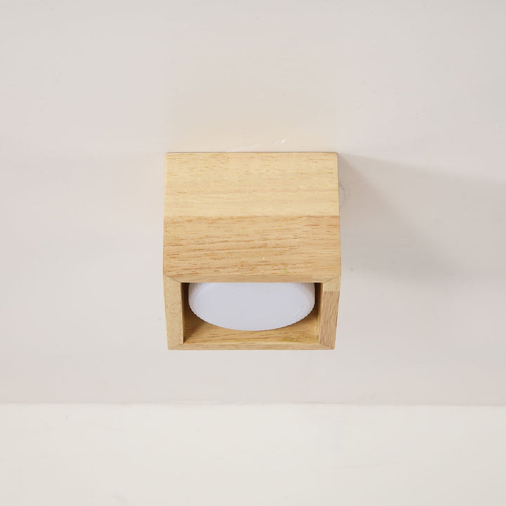 Eliza Minimaliste Bois Plafonnier Lumière - Neutralighting