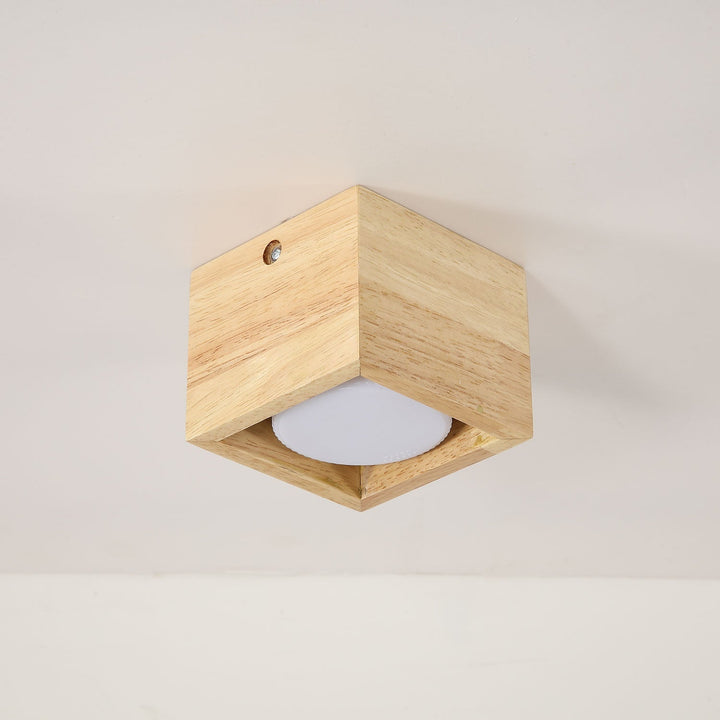 Eliza Minimaliste Bois Plafonnier Lumière - Neutralighting