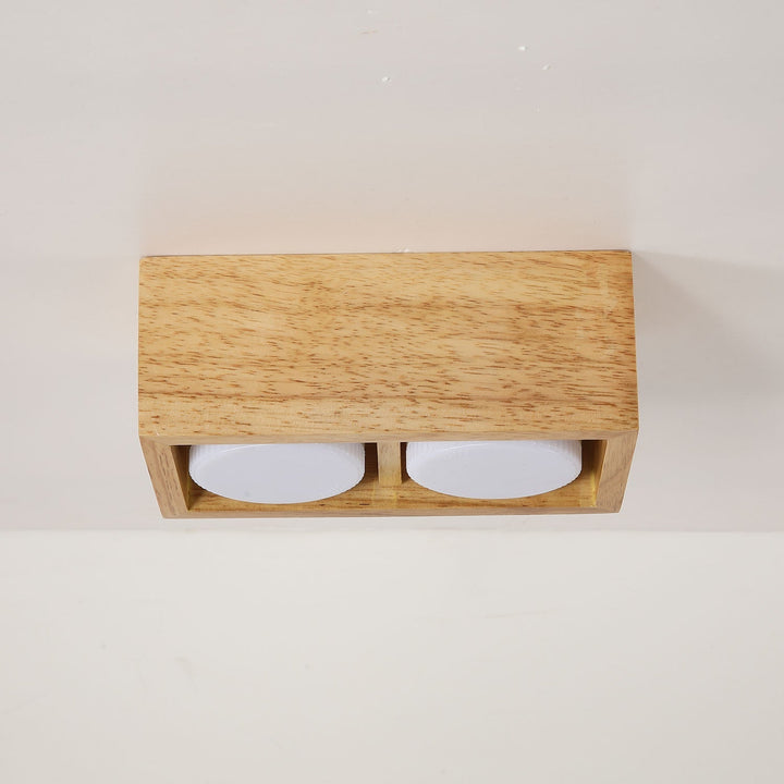 Eliza Minimaliste Bois Plafonnier Lumière - Neutralighting