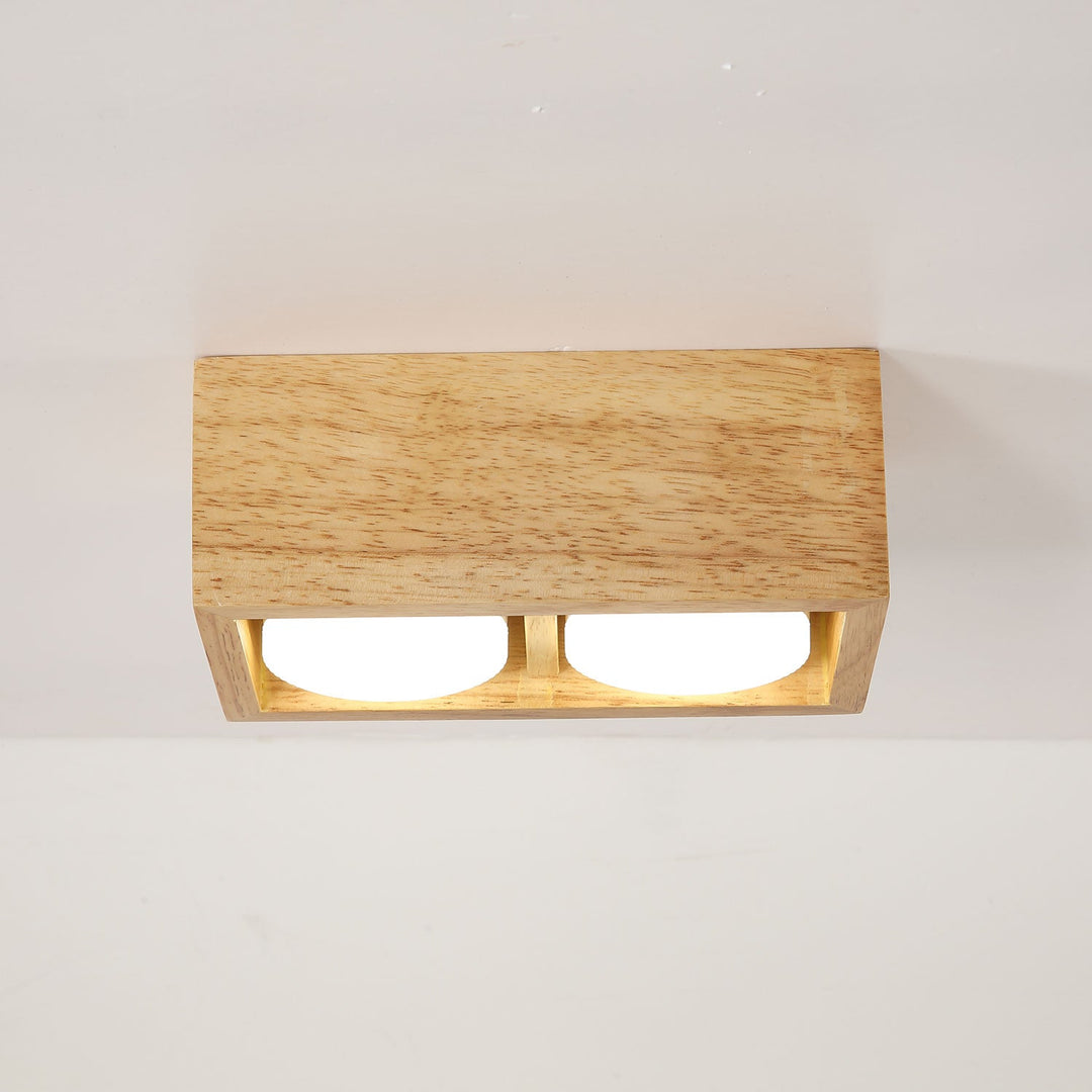 Eliza Minimaliste Bois Plafonnier Lumière - Neutralighting