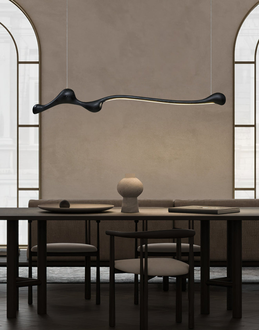 Solarace Lampe à suspension rétro en bois - Neutralighting
