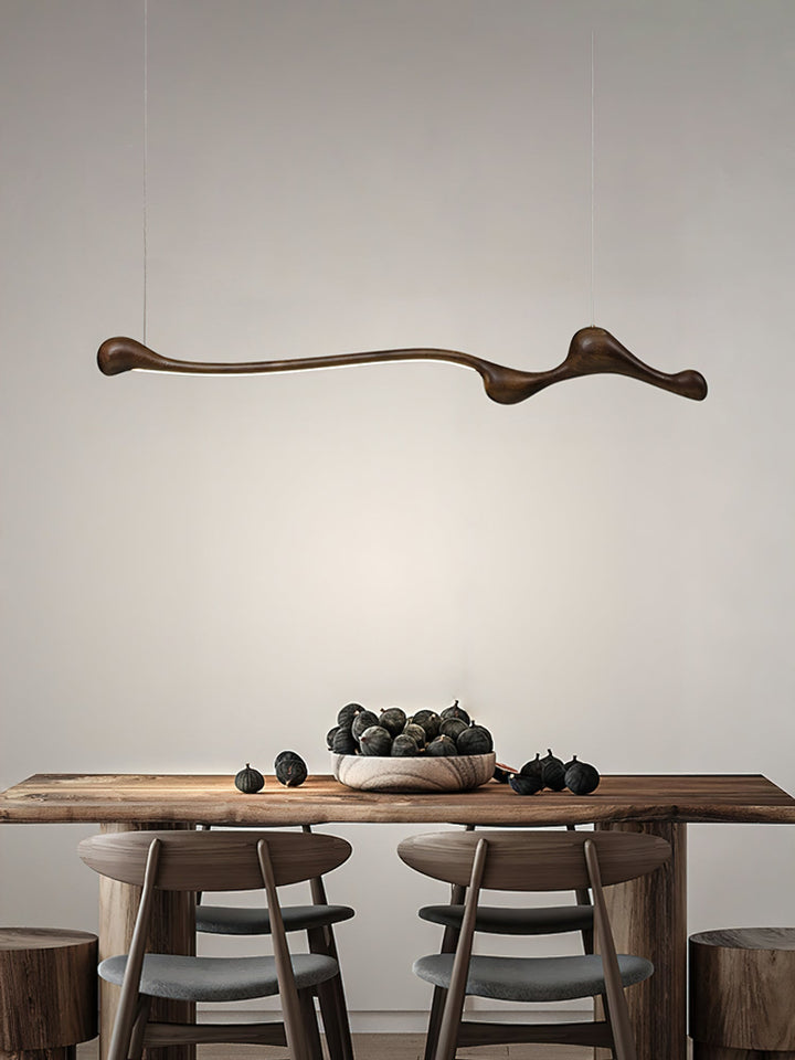 Solarace Lampe à suspension rétro en bois - Neutralighting