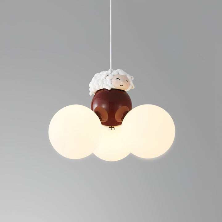 Aria Lampe Suspension Résine Animaux Mignons - Neutralighting