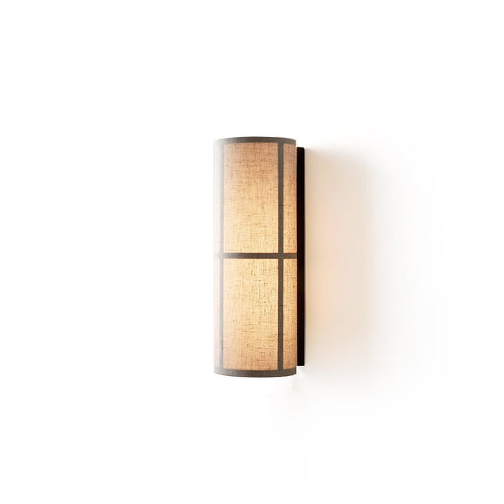Lustra Wall Lamp Cylinder Fabric Soft Glow - Neutralighting